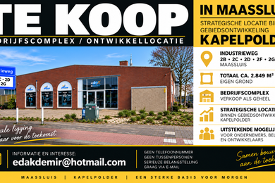 Bedrijfsruimte te koop Maassluis - Industrieweg 2