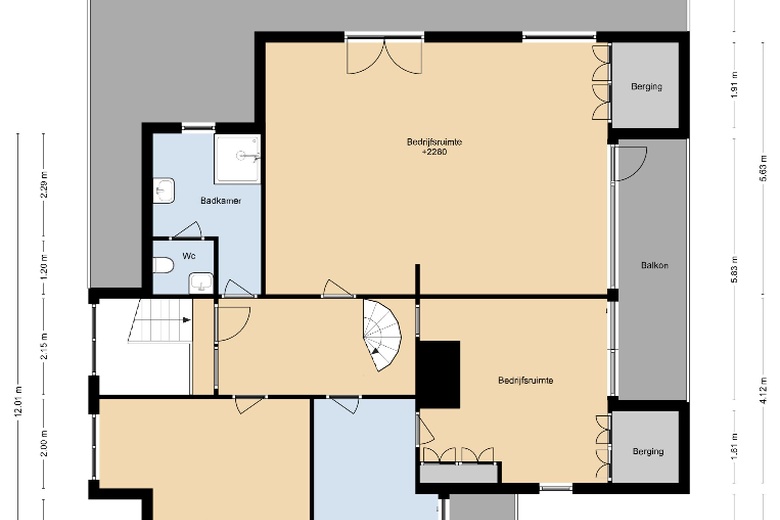 KantoorruimteaanStationsweg 84<br/> inHerkenbosch