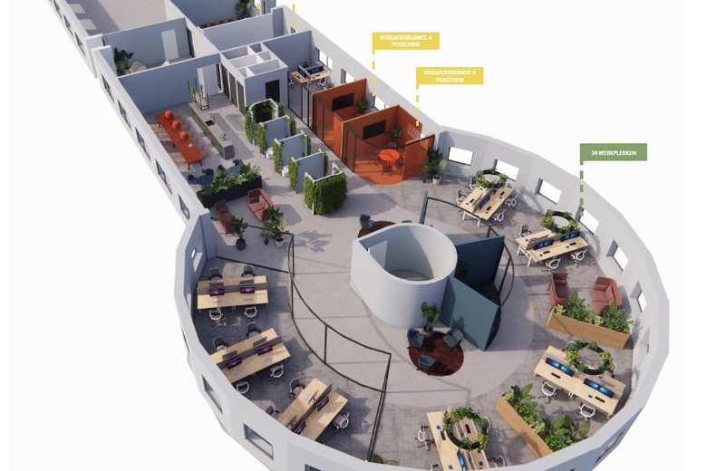 KantoorruimteaanAntareslaan 31 - 53<br/> inHoofddorp