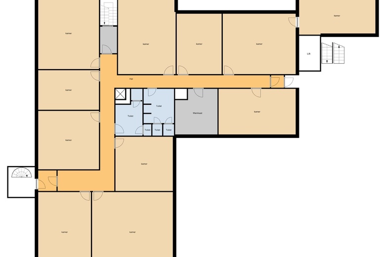 KantoorruimteaanBaron van Nagellstraat 140<br/> inBarneveld