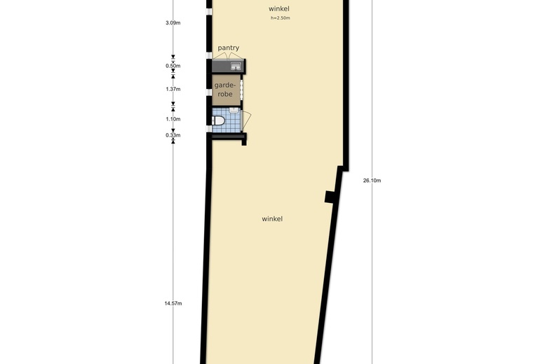 WinkelruimteaanDorpsstraat 96<br/> inRenkum WinkelruimteaanDorpsstraat 96<br/> inRenkum