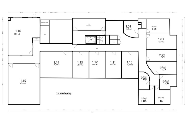KantoorruimteaanMiddenburcht 136<br/> inVleuten