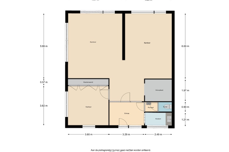 KantoorruimteaanKerkstraat 1<br/> inOud-Alblas