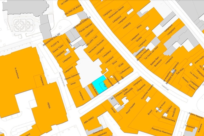 WinkelruimteaanKloosterwandstraat 215<br/> inRoermond