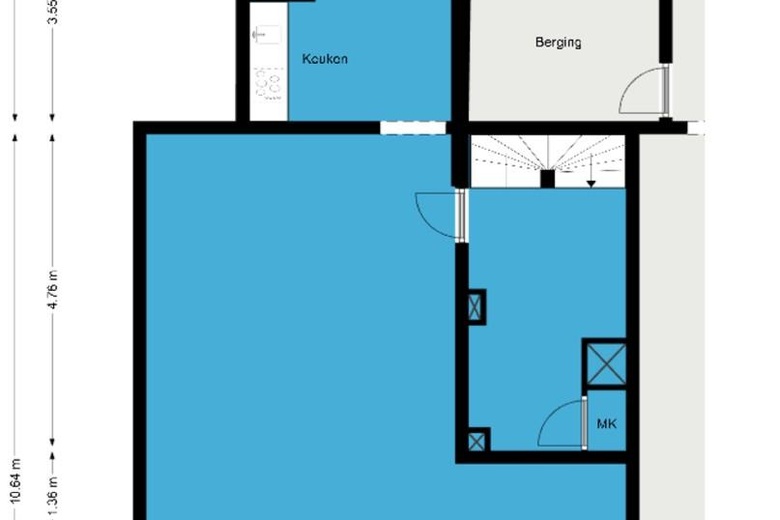 WinkelruimteaanDumasstraat 263<br/> inRotterdam