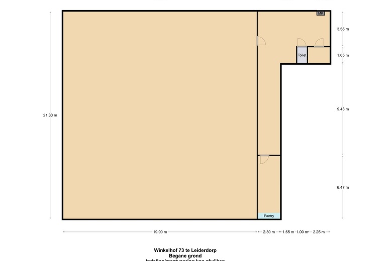 WinkelruimteaanWinkelhof 73<br/> inLeiderdorp