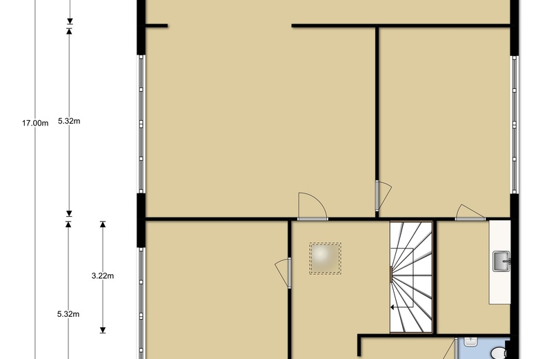 KantoorruimteaanKeurmeesterstraat 1<br/> inRidderkerk