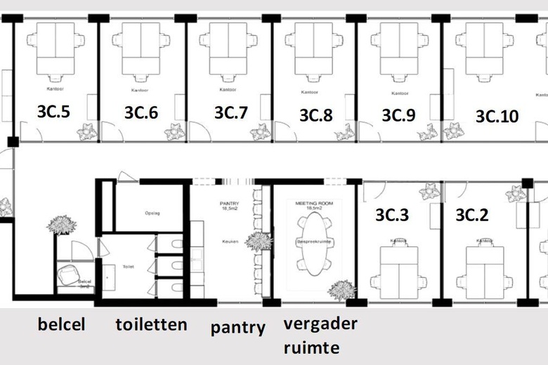 KantoorruimteaanVarrolaan 100<br/> inUtrecht