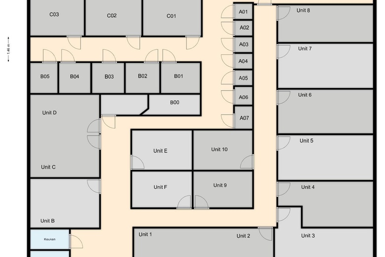 KantoorruimteaanBeitelstraat 2<br/> inHengelo