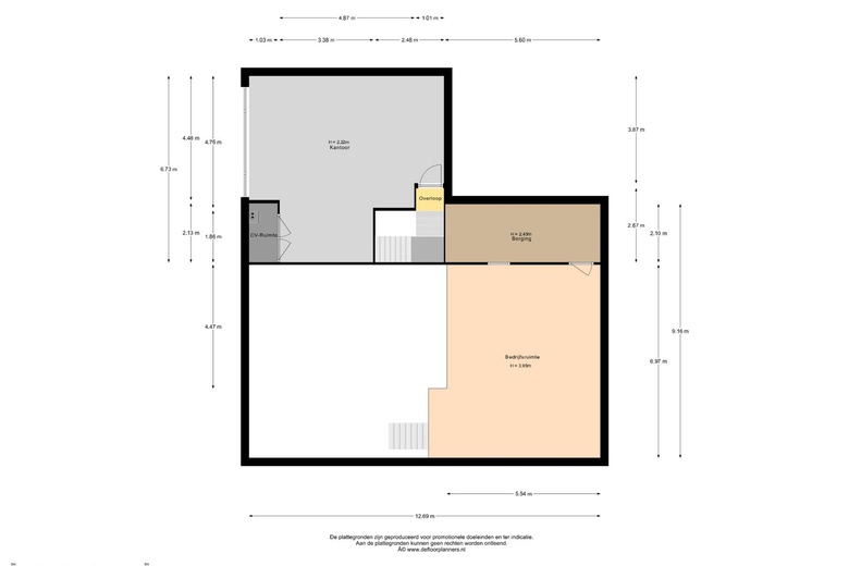 BedrijfsruimteaanDotterbloemstraat 13<br/> inRotterdam