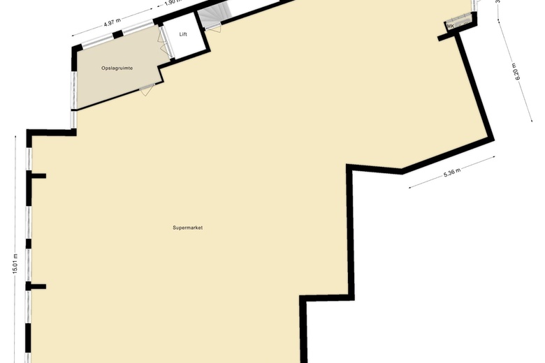 WinkelruimteaanKerkstraat 1<br/> inWijlre