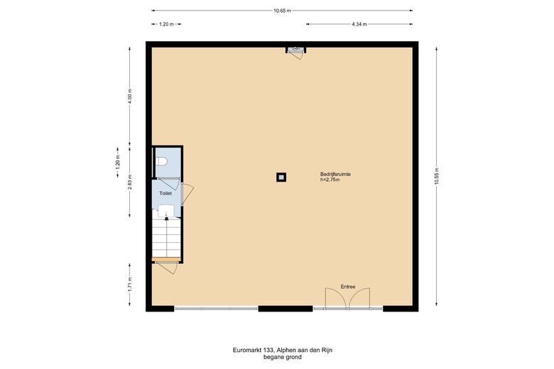 BedrijfsruimteaanEuromarkt 133<br/> inAlphen aan den Rijn