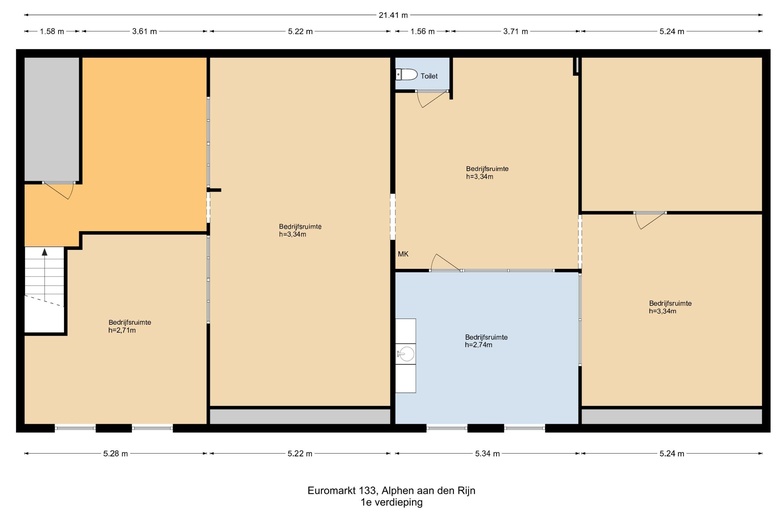 BedrijfsruimteaanEuromarkt 133<br/> inAlphen aan den Rijn