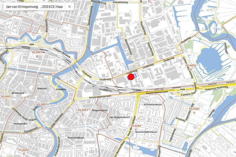 BedrijfsruimteaanJan van Krimpenweg 7 P<br/> inHaarlem BedrijfsruimteaanJan van Krimpenweg 7 P<br/> inHaarlem
