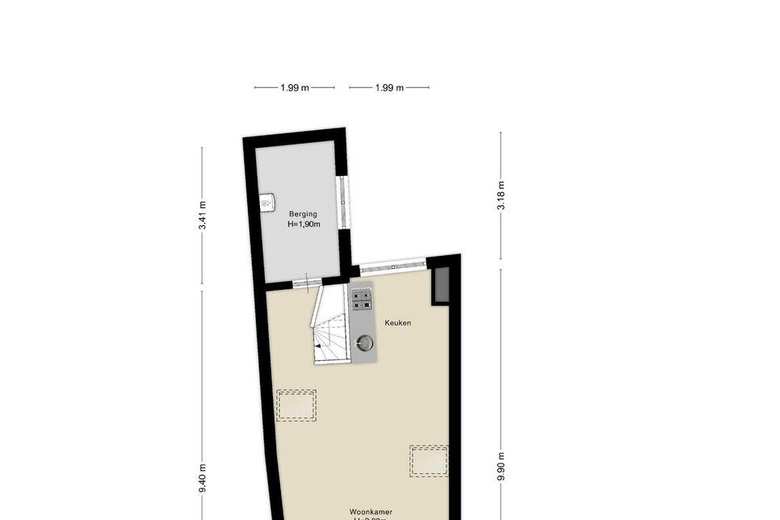 WinkelruimteaanKorte Houtstraat 8<br/> inDen Haag