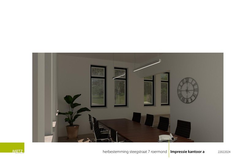 KantoorruimteaanSteegstraat 7<br/> inRoermond