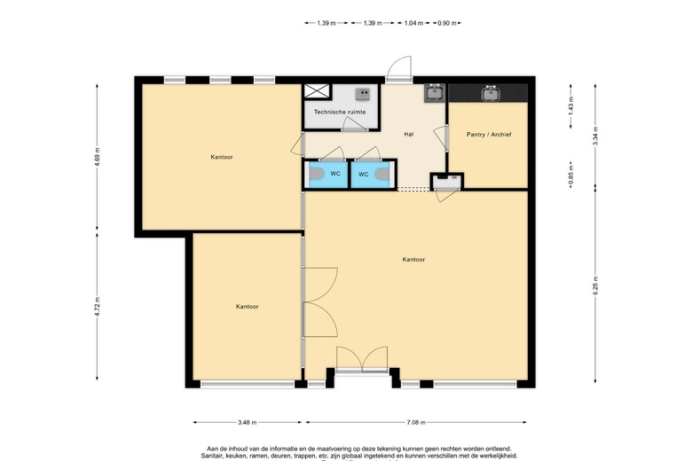 KantoorruimteaanBrugstraat 33 a<br/> inRoosendaal