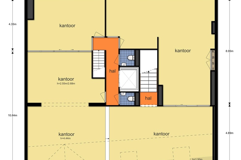 Kantoorruimte Amsterdam - Herengracht 141-5 0 ong - Foto 13