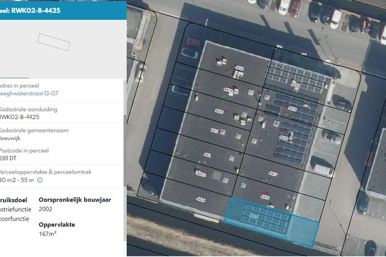 BedrijfsruimteaanLeeghwaterstraat 13 07<br/> inReeuwijk