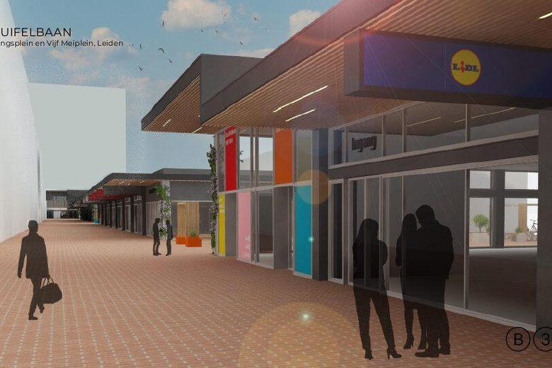 WinkelruimteaanVijfMeiplein 41<br/> inLeiden WinkelruimteaanVijfMeiplein 41<br/> inLeiden