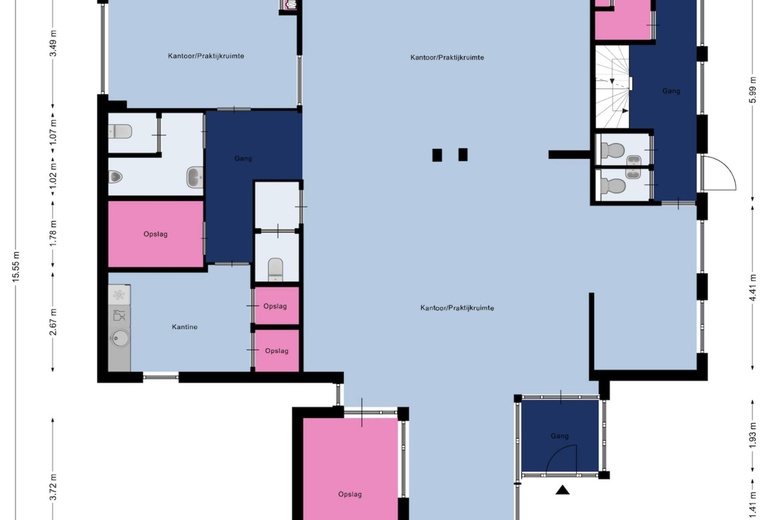 KantoorruimteaanKerkstraat 17<br/> inLoon op Zand