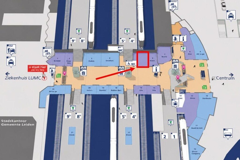 Winkelruimte Leiden - Stationsplein 3 E - Foto 4
