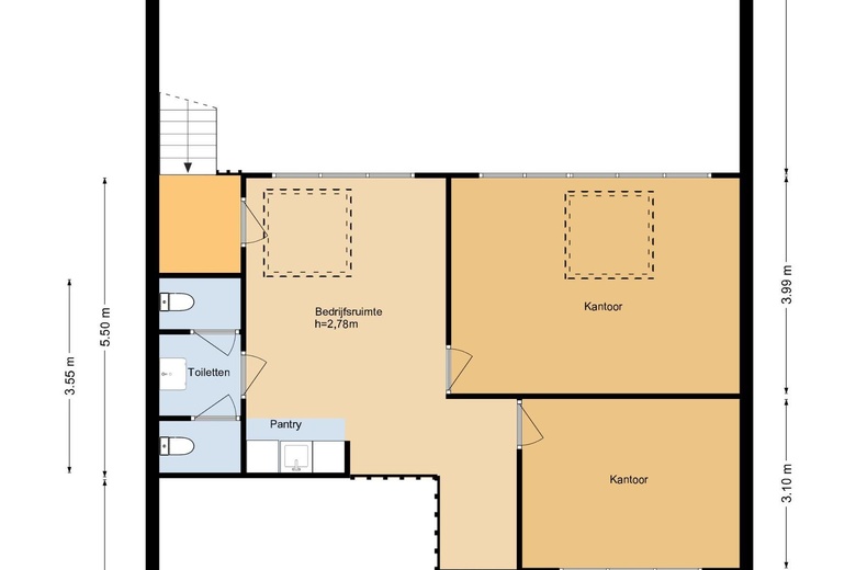 BedrijfsruimteaanEuromarkt 127<br/> inAlphen aan den Rijn