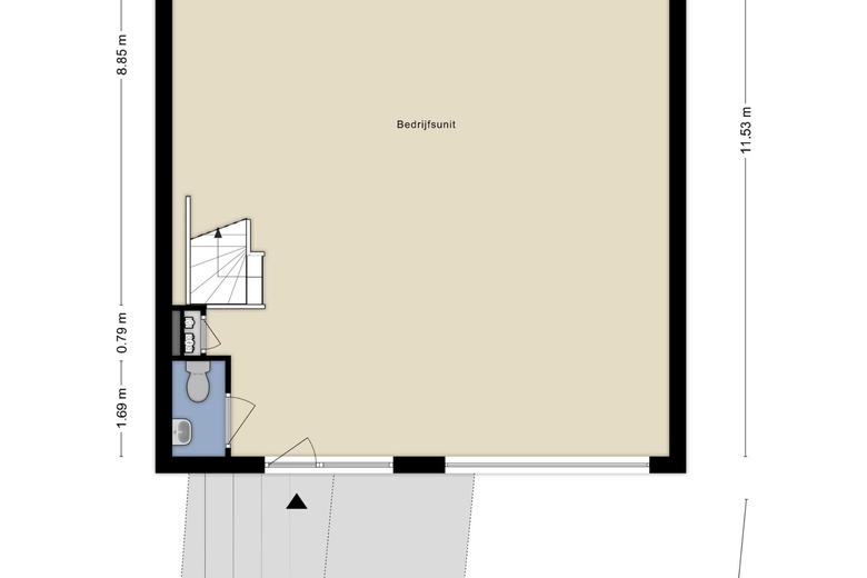 BedrijfsruimteaanPesetaweg 79 D<br/> inNieuw-Vennep