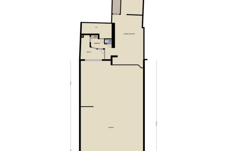 WinkelruimteaanOudestraat 86<br/> inKampen
