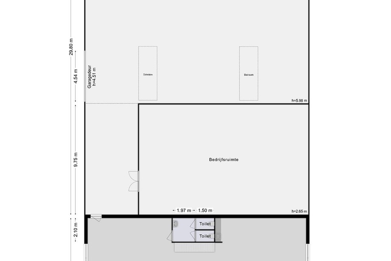 BedrijfsruimteaanDwarsvaartweg 6<br/> inLelystad BedrijfsruimteaanDwarsvaartweg 6<br/> inLelystad