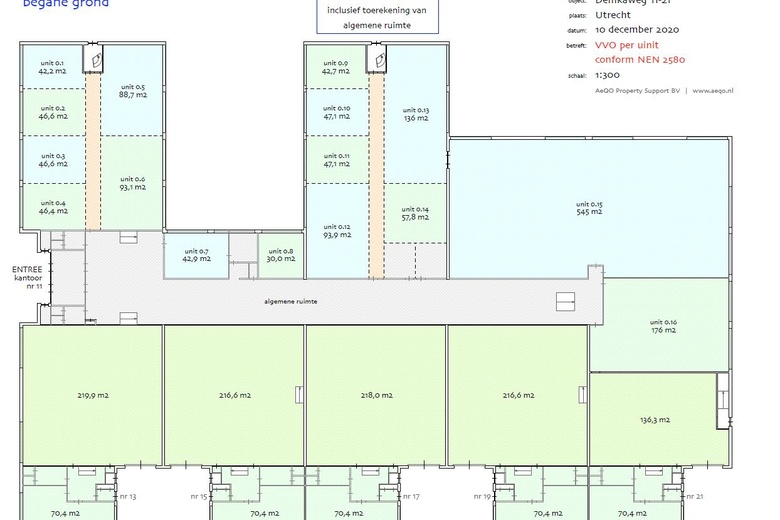 KantoorruimteaanDemkaweg 11<br/> inUtrecht