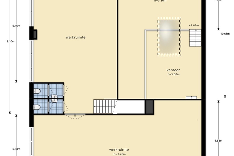 BedrijfsruimteaanKeienbergweg 43<br/> inAmsterdam