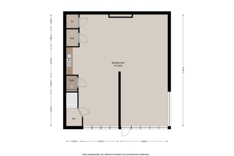 BedrijfsruimteaanIzaäk Enschedéweg 42<br/> inHaarlem