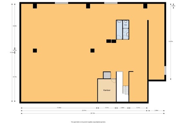 WinkelruimteaanVeerplein 132<br/> inVlaardingen