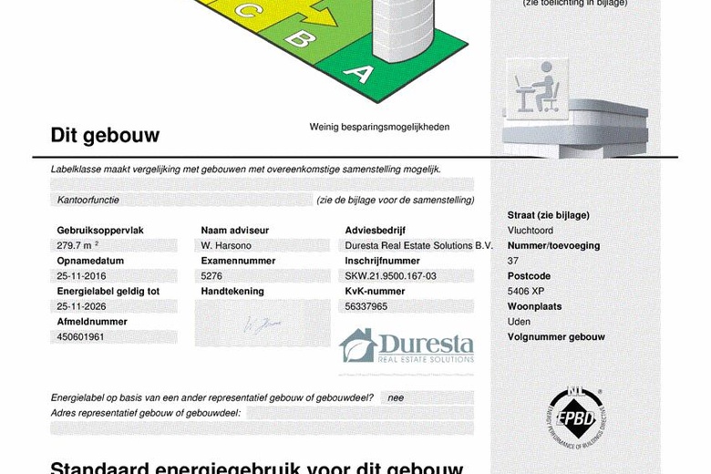 KantoorruimteaanVluchtoord 37<br/> inUden KantoorruimteaanVluchtoord 37<br/> inUden