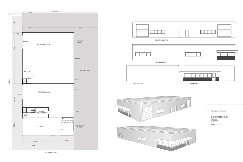 BedrijfsruimteaanTelfordstraat 34<br/> inZwolle
