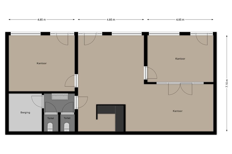 Kantoorruimte Alkmaar - Limmerhoek 31 - Foto 11