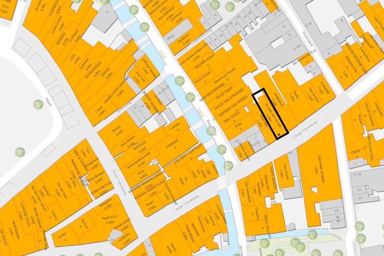 WinkelruimteaanLange Tiendeweg 33<br/> inGouda