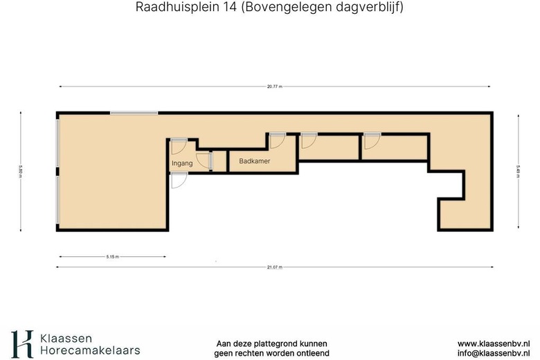 HorecaaanRaadhuisplein 14<br/> inHoofddorp