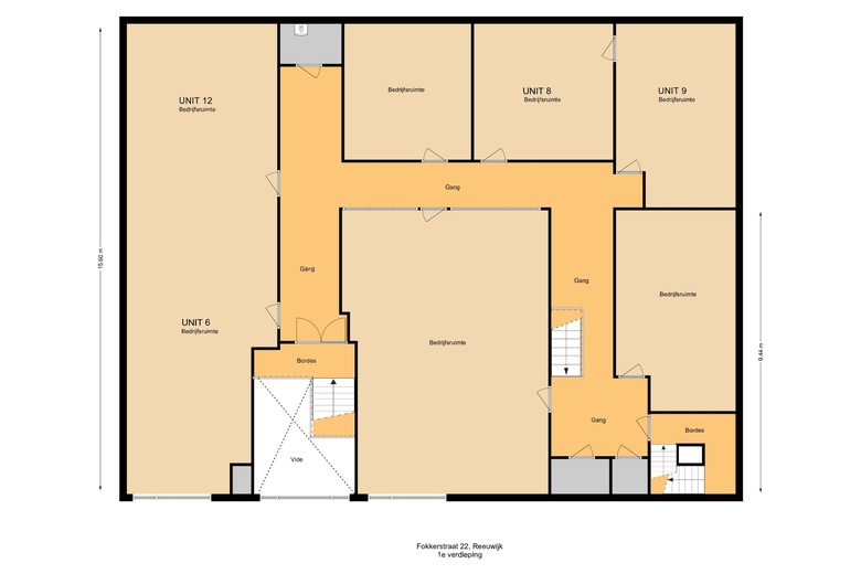 KantoorruimteaanFokkerstraat 22<br/> inReeuwijk