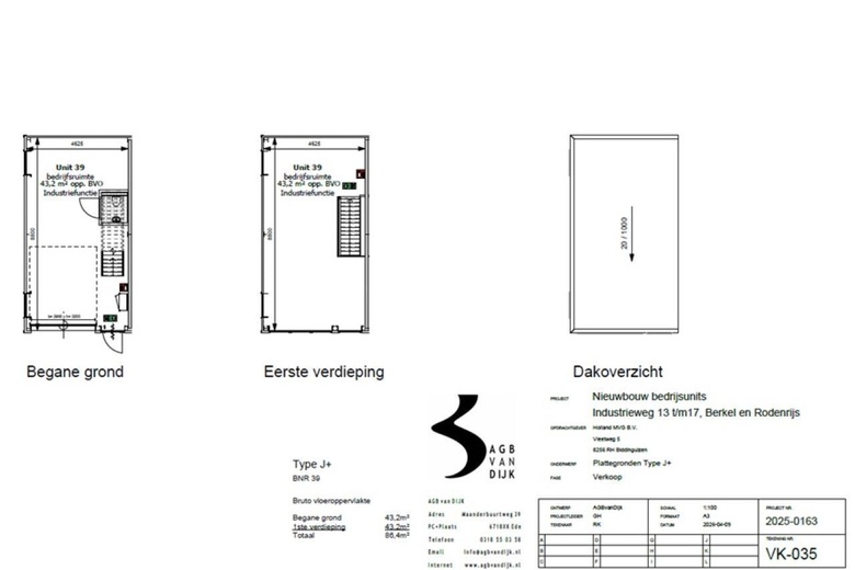 BedrijfsruimteaanIndustrieweg 11<br/> inBerkel en Rodenrijs