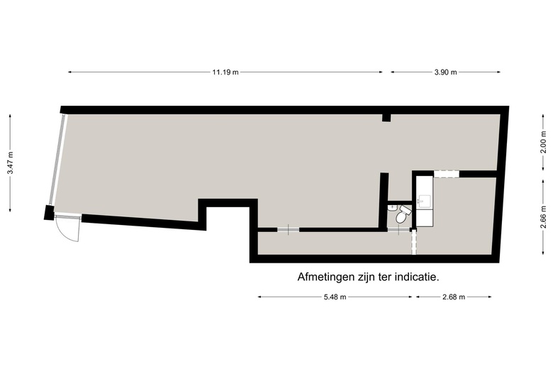 WinkelruimteaanBreestraat 5<br/> inLeiden