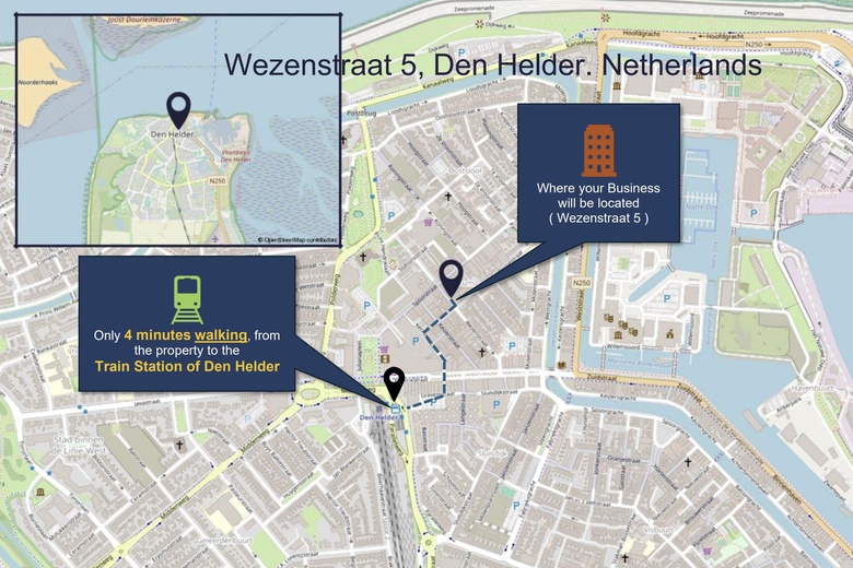 KantoorruimteaanWezenstraat 5<br/> inDen Helder