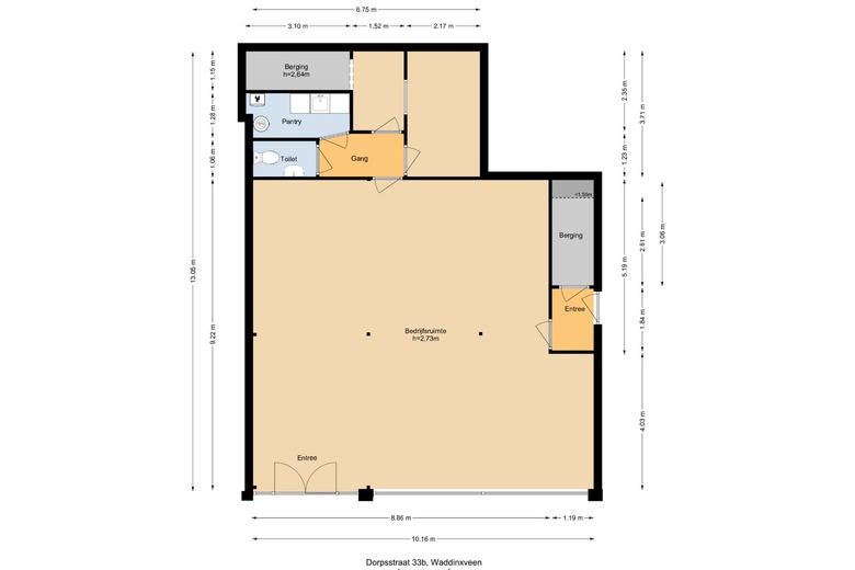 WinkelruimteaanDorpstraat 33 B<br/> inWaddinxveen