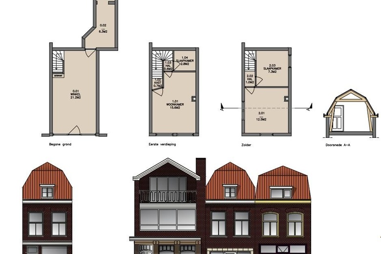 WinkelruimteaanMagdalenenstraat 12<br/> inAlkmaar