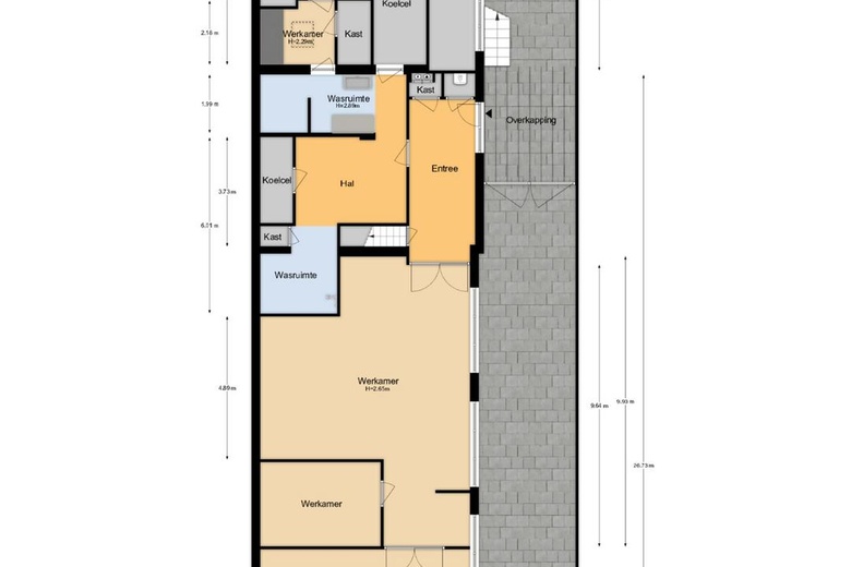 BedrijfsruimteaanKromme Spieringweg 432<br/> inVijfhuizen