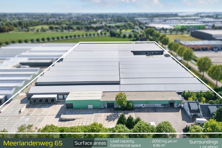 BedrijfsruimteaanMeerlandenweg 65<br/> inAmstelveen