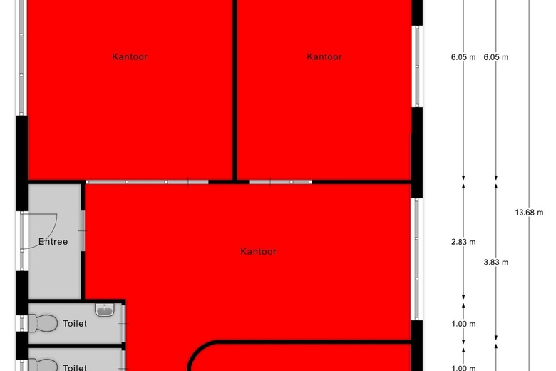 KantoorruimteaanEinsteinstraat 30<br/> inHeerhugowaard