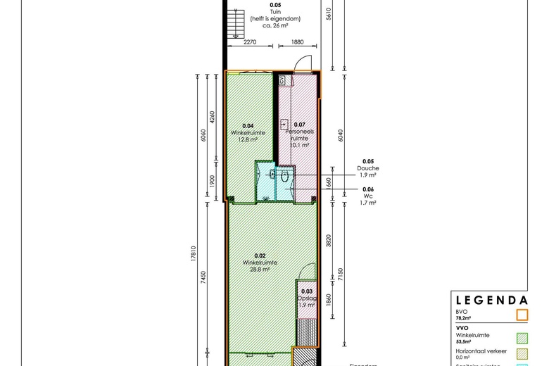 WinkelruimteaanPiet Heinstraat 65<br/> inDen Haag