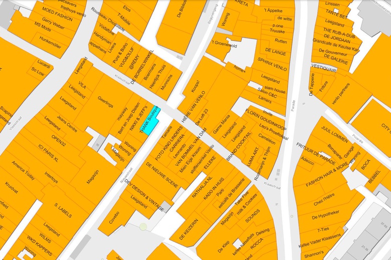 WinkelruimteaanKlaasstraat 18<br/> inVenlo